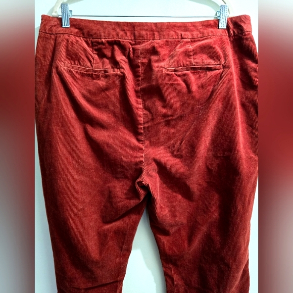 Boden Sienna Brown Cordouroy Flare Pants size 16L - Picture 7 of 16
